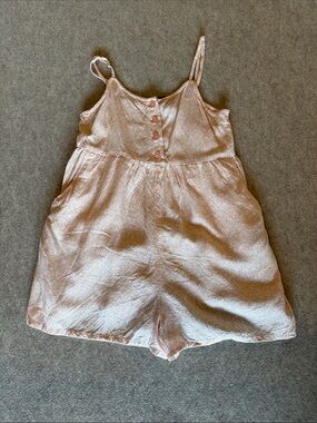 Volcom Kids Peach and White Swim Coverup